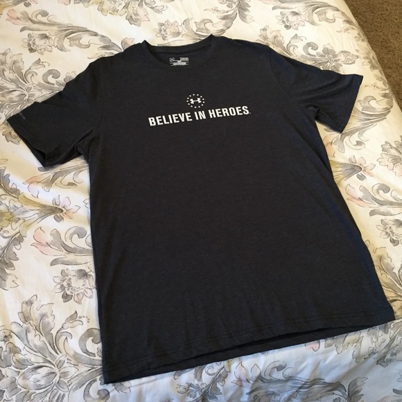 wounded warrior believe in heroes shirt